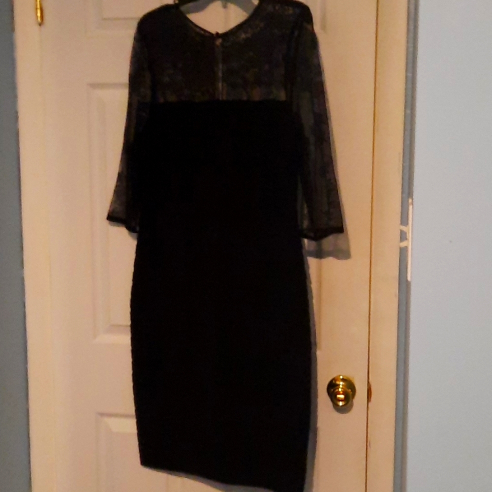 Black beautiful cocktail dress